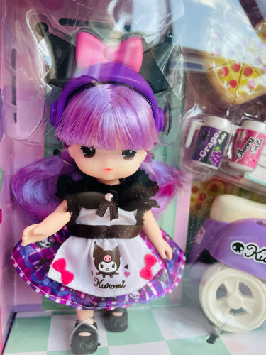 Sanrio Kuromi x Little Mimi Doll Pizza Shop Playset Sanrio